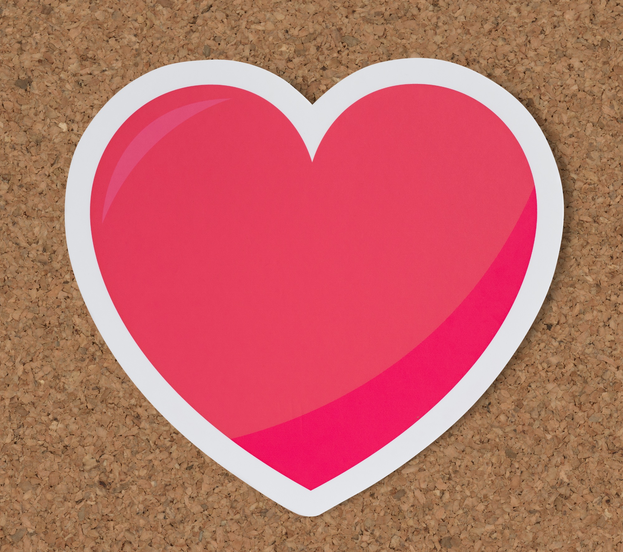 Heart like love romance icon